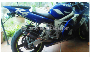Tubo silenciador modificado de escape de motocicleta Universal de 35-51MM para la mayoría de las motocicletas CB400 CB600 YF YZR R1 E6 TTR GSR750 - Product Image 3