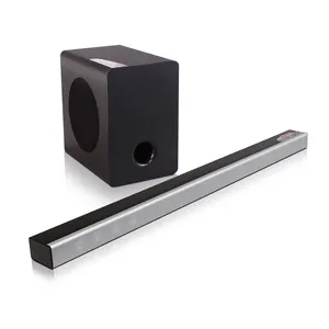 2.1ch 输出 90w 无线蓝牙 soundbar 扬声器与低音炮 soundbar 电视家庭影院