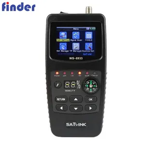 HD Penerima Satelit Starsat Satlink Ws6933 Digital Satelit Finder Meter