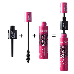 มาสคาร่า PUDAIER Eyes Beauty Makeup Rimel,ที่ปัดขนตาติดทนนานกันน้ำมาสคาร่าวอลลุ่มแห้งเร็ว