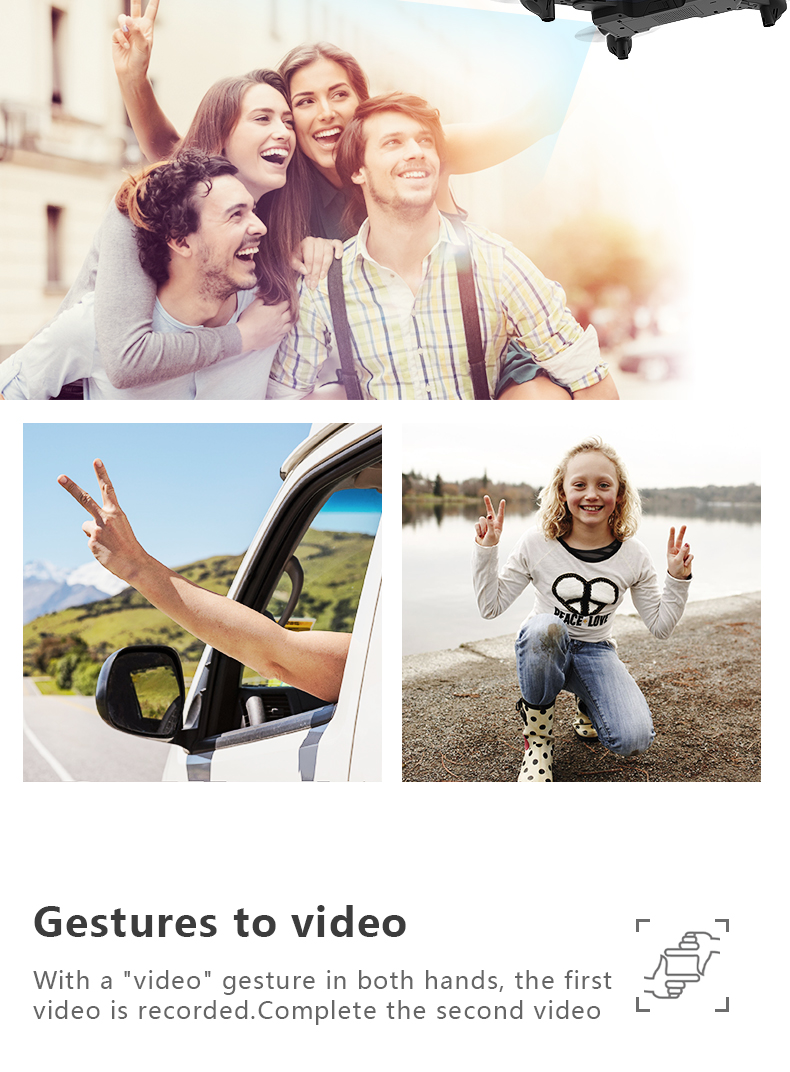 Горячая SG900 F196 Дрон мини складной RC Дрон с 2MP HD камерой RC Квадрокоптер вертолет опциональный поток VS Visuo XS809S SG700