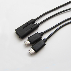 Cavo di <span class=keywords><strong>Prolunga</strong></span> Personalizzato Tipo Y da Micro <span class=keywords><strong>USB</strong></span> Femmina a <span class=keywords><strong>2</strong></span> Micro <span class=keywords><strong>USB</strong></span> Maschi per Ricarica - Product Image 5