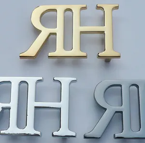 45 мм Внутренний размер высокое качество RH логотип цинковый сплав Западная пряжка ремня