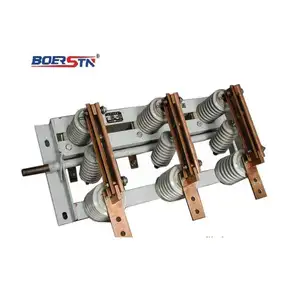 Specializing in the production of GN19-12C/630A indoor high voltage isolation switch 400A panel type knife gate disconnecter