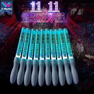 Hot Sale Custom Concert Light Up 15 Colors Led Stick、Party Wireless Remote Controlled Led Glow Sticks