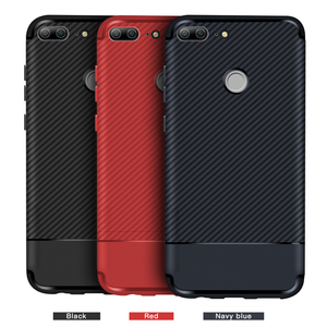 Simple style tpu en fiber de carbone de protection cas de téléphone <span class=keywords><strong>pour</strong></span> Huawei <span class=keywords><strong>Honor</strong></span> <span class=keywords><strong>9</strong></span> <span class=keywords><strong>lite</strong></span> téléphone shell - Product Image 3