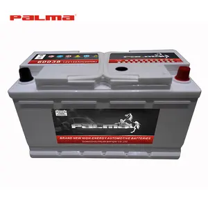 Bateria de chumbo ácido 12v 60038 mf 100ah preço baixo da qualidade superior