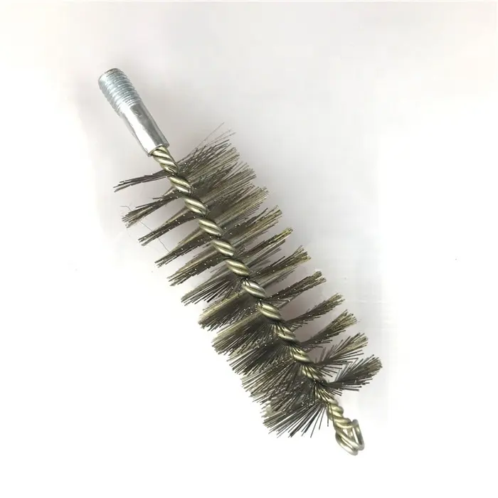 Custom sizes chimney cleaning brush with steel wire