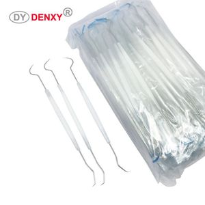 Denxy Dentale Dentista Igiene Pulito A Specchio In Acciaio Inox Maniglia Pinzette <span class=keywords><strong>Scaler</strong></span> strumento di Igiene <span class=keywords><strong>set</strong></span> - Product Image 6
