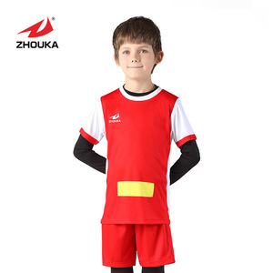 Set di Maglie da <span class=keywords><strong>Calcio</strong></span> Personalizzate per <span class=keywords><strong>Bambini</strong></span>, <span class=keywords><strong>Magliette</strong></span> OEM per Ragazzi - Product Image 6