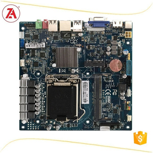 Placa base Intel H110 LGA1151 nueva compatible con DDR3 <span class=keywords><strong>DDR4</strong></span> <span class=keywords><strong>RAM</strong></span> Disco Duro SATA de canal de memoria única Puerto VGA/HD/LVDS integrado - Product Image 1