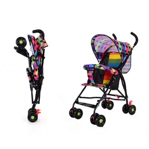 Fashion mum easy taken lightweight stroller baby pram/baby stroller with baby carry basket/baby carrier prams for new born baby