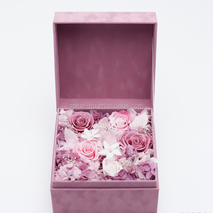 18,5x18,5x12cm, proveedor de China, cajas de embalaje caja de flores de lujo - Product Image 2