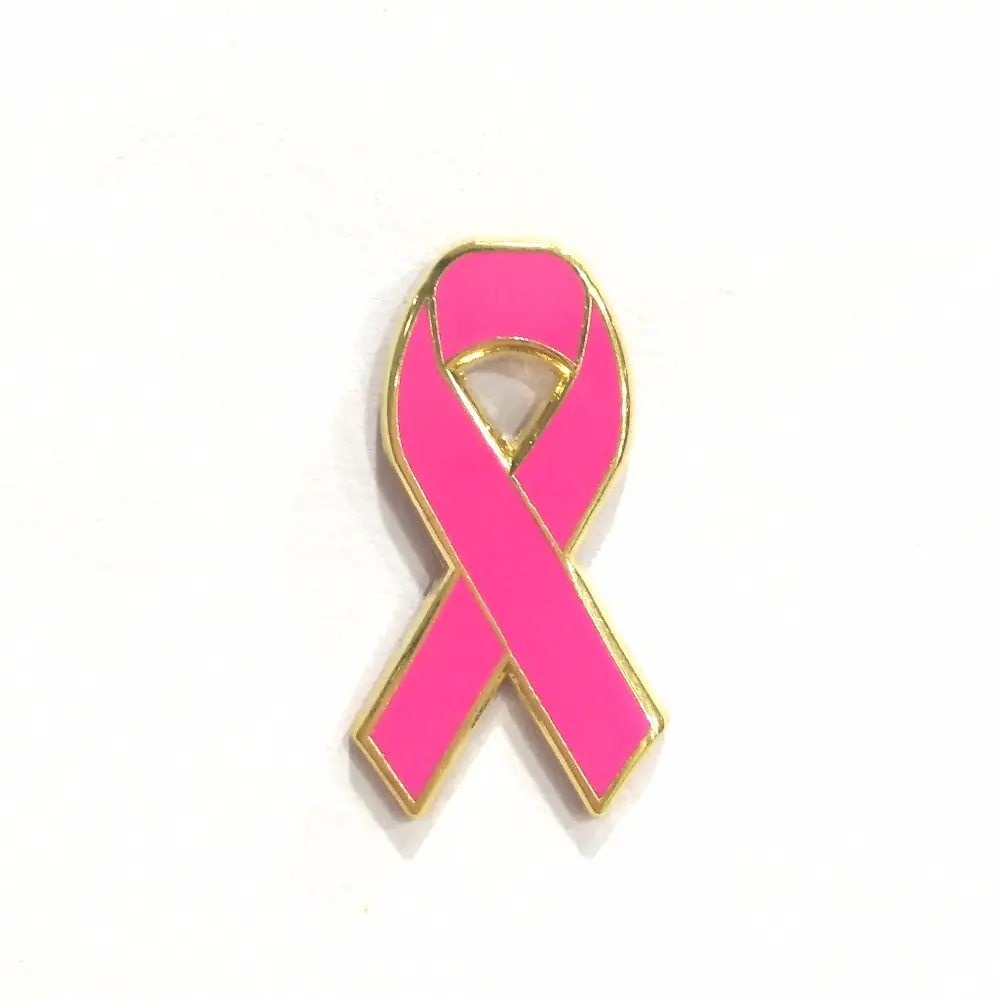 Personalised pin badge of ribbon lapel pin