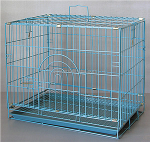 โรงงานในประเทศจีนทำให้ทนทานเหล็กกรงสุนัขที่มีล้อสำหรับการขาย - Product Image 6
