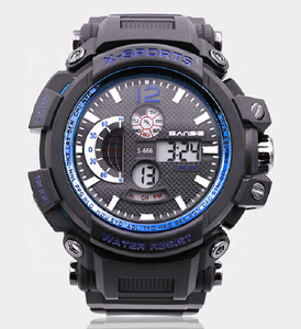 Sanse-<span class=keywords><strong>reloj</strong></span> digital S-666 para hombre, cronómetro digital, resistente al agua, 30 metros, deportivo, personalizado - Product Image 3