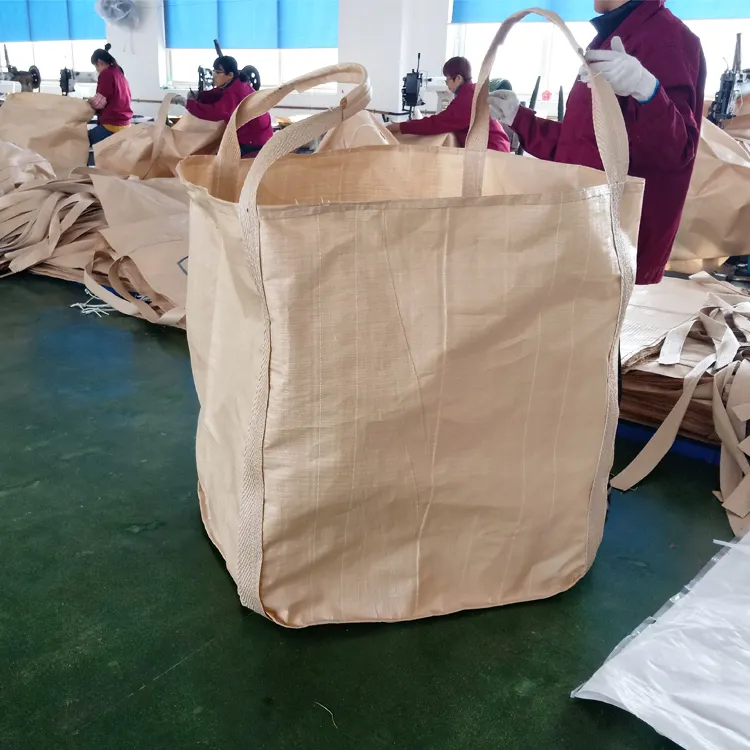 Bulk liner bag in 20ft container big bag 2500 kg jumbo bag for construction waste