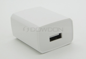 Caricatore da muro con porta USB bianca 5 V 1A 5 Volt <span class=keywords><strong>1</strong></span> Amp AC-DC adattatore di alimentazione <span class=keywords><strong>5W</strong></span> - Product Image 5