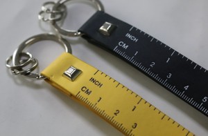 Pu promocional cinta métrica <span class=keywords><strong>regla</strong></span> llavero - Product Image 3