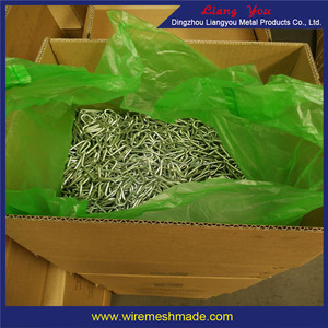 4 ''X 14 BWG Galvanizado valla de púas grapas clavos <span class=keywords><strong>en</strong></span> forma de <span class=keywords><strong>U</strong></span> - Product Image 3