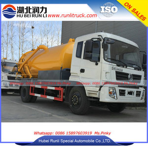 Camiones de Succión de Alcantarillado de Nuevo Diseño, Tanque de Vacío de 10000 Litros para Transporte de Lodos, Aguas Residuales, Aguas Sucias y Residuos Fecales - Product Image 2