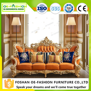 Set di Divani per <span class=keywords><strong>Soggiorno</strong></span> in Stile Europeo di Lusso <span class=keywords><strong>Classico</strong></span> Francese - Product Image 2