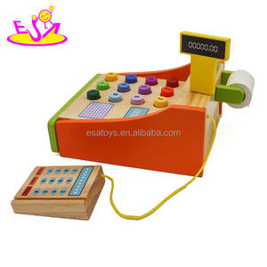 2023 nouveau design interactif semblant jouer calculatrice en bois <span class=keywords><strong>jouet</strong></span> <span class=keywords><strong>caisse</strong></span> <span class=keywords><strong>enregistreuse</strong></span> <span class=keywords><strong>avec</strong></span> <span class=keywords><strong>scanner</strong></span> W10A063 - Product Image 5
