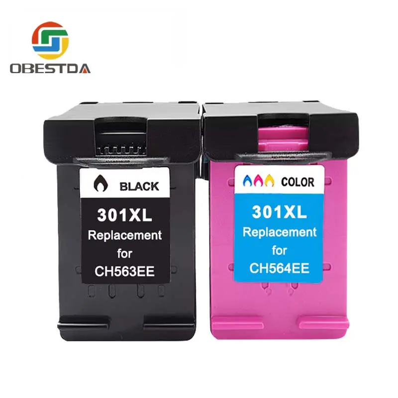 Compatibel 301XL Refill Inkt Cartridge Vervanging Voor Hp 301 Xl Voor Hp 301 Cartridge Voor Deskjet 1010 1510 1512 1514 2050A 2540