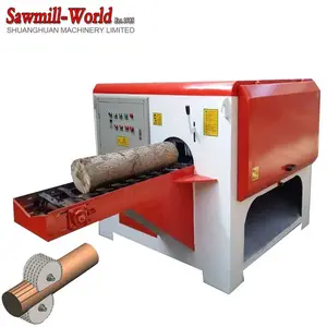 Heavy Duty Log Sawing Multi Blade Rip Saw Industrial Timber Solid Wood Cutting Circular Sawmill Machine