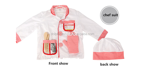 2016 de Halloween carnaval carácter cosplay Niños traje de <span class=keywords><strong>cocinero</strong></span> - Product Image 3