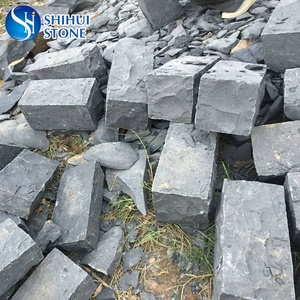 Đen Granite Lát Sân Vườn, Tự Nhiên Chia Đường Lái Xe Pavers Granite Sỏi Đá Ốp Lát - Product Image 5