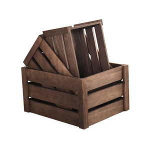 Thiết Kế Cổ Tự Nhiên Hộp Gỗ Rau Hộp Trái Cây Hộp Lưu Trữ Bằng Gỗ Để Bán - Product Image 1