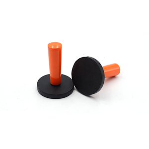 Custom Handle Rubber Coated Neodymium Magnet With Threads Permanent N35 Grade N52 Model Pot And Cup Shapes