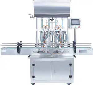 HZGG 4 hoofd Automatische pasta jam vulmachine voor fles