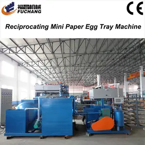 使い捨て再生紙卵カートン生産ラインパルプトレイ成形プラント卵トレイ製造ユニット