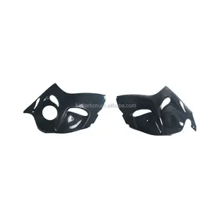 Panneaux latéraux de moto en Fiber de carbone pour Suzuki GSX1300 R Hayabusa, 1 pièce