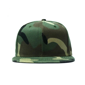 China supplier flat brim Camo custom Snapback hat - Product Image 2