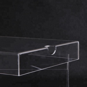 Clear Acrylic Shoe <strong>Display</strong> case <strong>Perspex</strong> Shoe Storage <strong>Box</strong> with Lid - Product Image 6