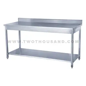 TT-BC333H 2.2 M 2 Tier con Splashback Catering Ristorante Lavoro Pre Tavolo