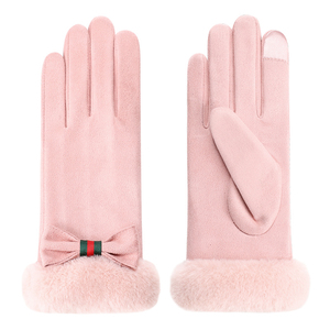 <span class=keywords><strong>Gants</strong></span> de mode à écran tactile coupe-vent d'<span class=keywords><strong>hiver</strong></span> mignons <span class=keywords><strong>pour</strong></span> femmes - Product Image 2