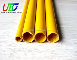Tubo de fibra de vidro, tubo frp de alta resistência, tubo de fibra de vidro de boa qualidade