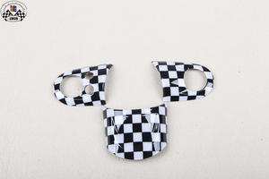 Mini Cooper R56 pour R57 R58 R59 voiture multi-fonctionnel UnionJack Style couverture de volant ABS matière plastique Carwoman - Product Image 4