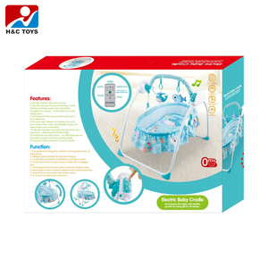 Vente chaude <span class=keywords><strong>électrique</strong></span> bébé berceau infantile intérieur balançoire pour bébé lit avec télécommande HC394305 - Product Image 5