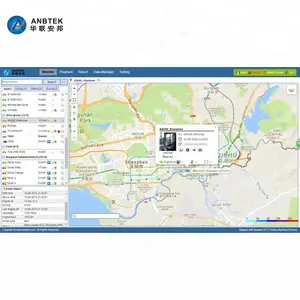 Google multiple maps gps tracker free web server with daily weekly email report ANBTEK