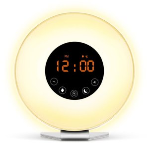 2017 mejor artículo wake up Light con Amanecer simulación despertador - Product Image 1