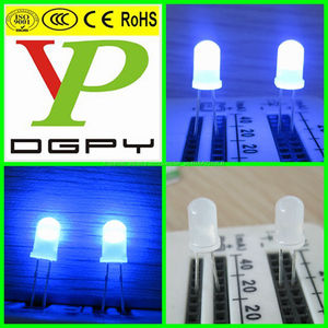 El precio de fábrica muestra libre los diodos del LED de 5m m Verde Rojo Azul Blanco Amarillo (CE y conformidad de RoHS) - Product Image 4
