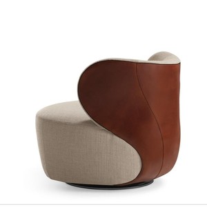 <span class=keywords><strong>Fauteuil</strong></span> pivotant Bao Walter Eoos Bao, mobilier de salon personnalisable OEM, spacieux et aux courbes rondes - Product Image 3