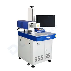 Dowin new model Co2 desktop laser printing machine 20W 30W pen round object marking machine