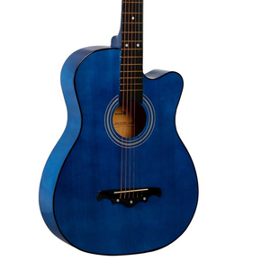 4 colores al por mayor precio barato <span class=keywords><strong>de</strong></span> tilo 38 pulgadas guitarra acústica G016-CD - Product Image 5