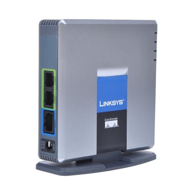 PAP2T VOIP Phone Voice Adapter with 2 FXS ports SIP VoIP Adapter